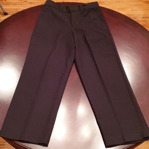 Chaps, Boys (Size 7X Regular), Black Formal Pants